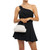 Everly Hand Woven Clutch - White